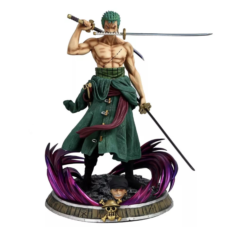 One piece figurine zoro roronoa de luxe 35cm