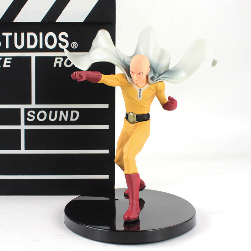 One punch man figurine saïtama 19cm statuette collection manga