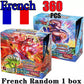 Carte pokemon pack booster complet scéllé 36 sachets de 10 cartes versions francaises