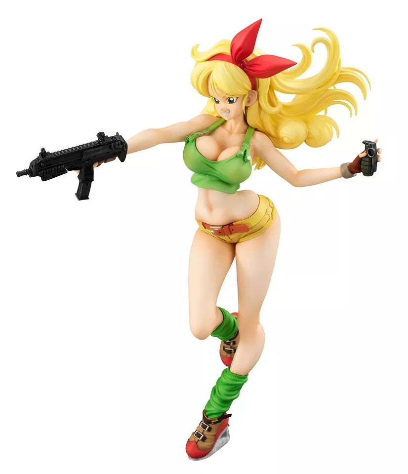 Dragon ball figurine sexy lunch blonde ,bleu ou les deux