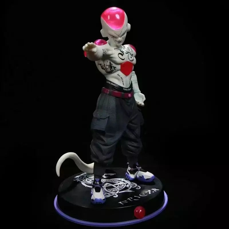 Dragon ball figurine freezer gangster hip hop tatoué 26cm