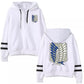 Pull l'attaque des titans sweat a capuche shingeki no kyojin