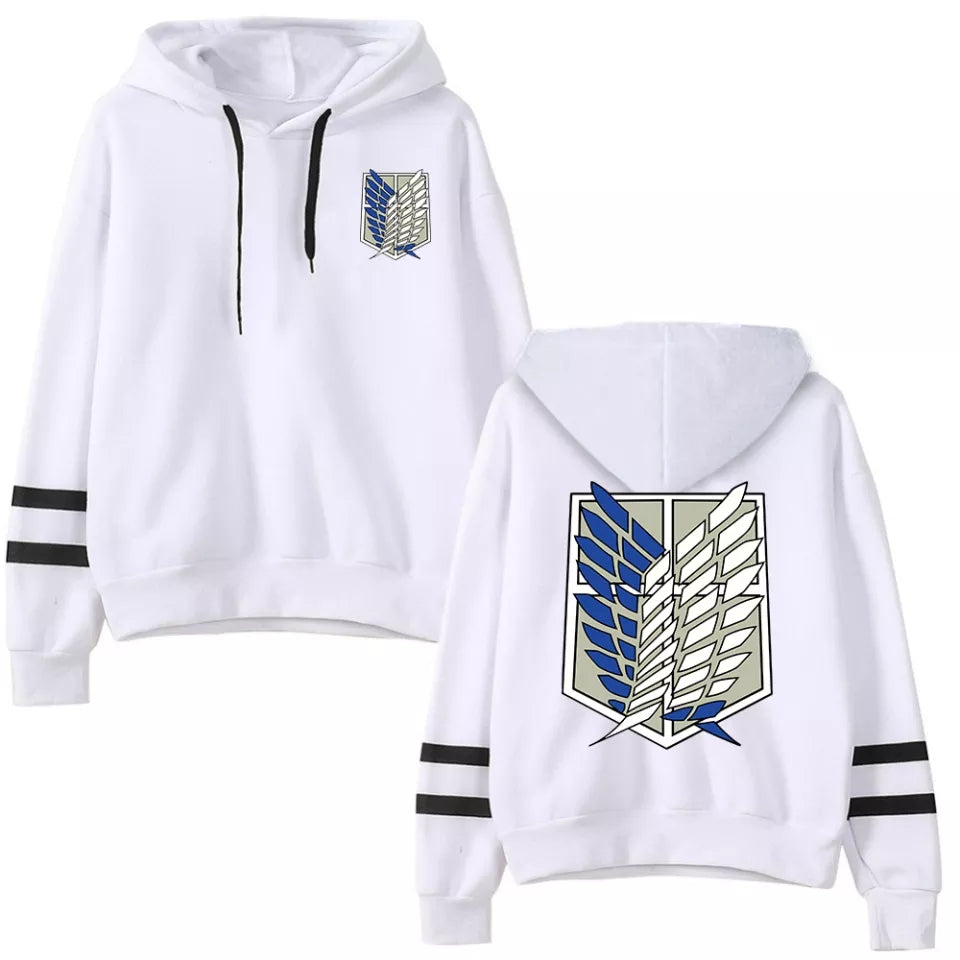 Pull l'attaque des titans sweat a capuche shingeki no kyojin