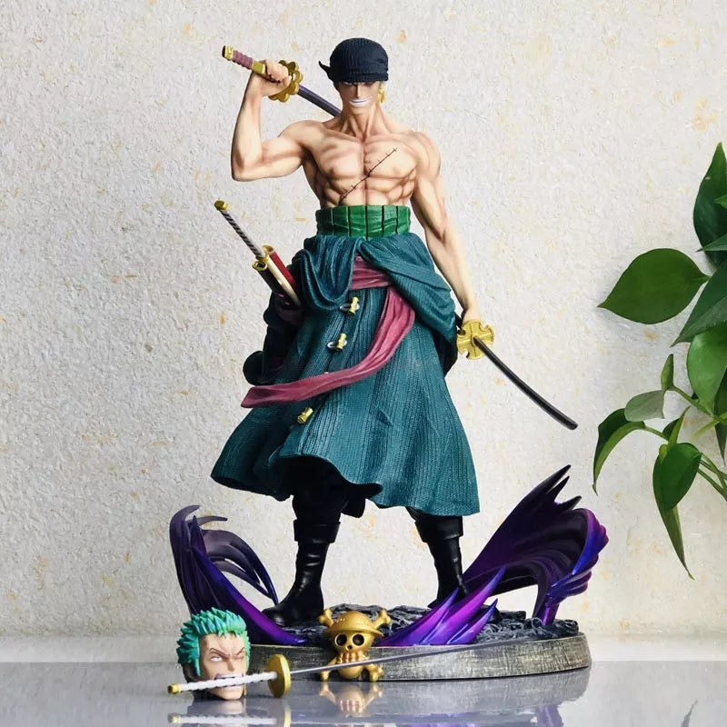 One piece figurine zoro roronoa de luxe 35cm