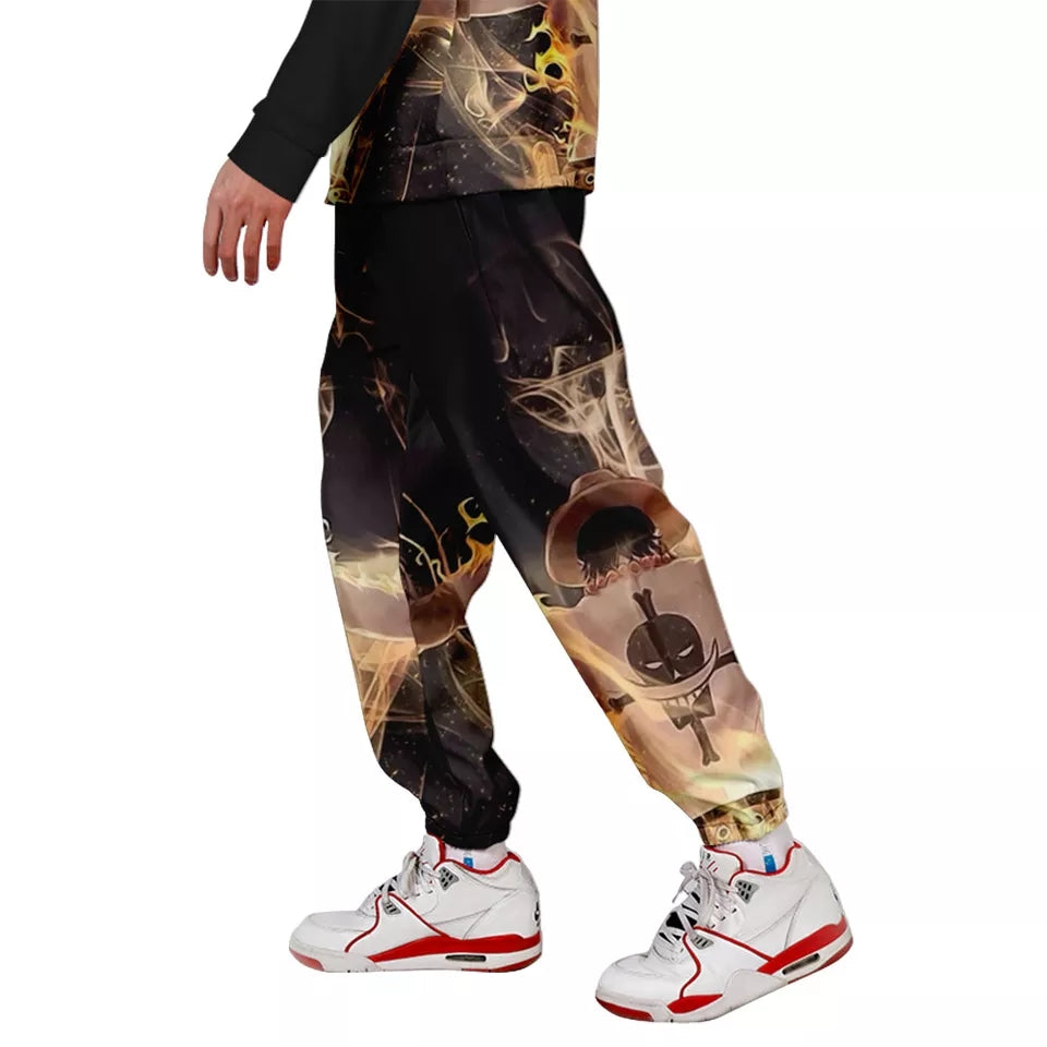 One piece pantalon jogging luffy zoro chopper