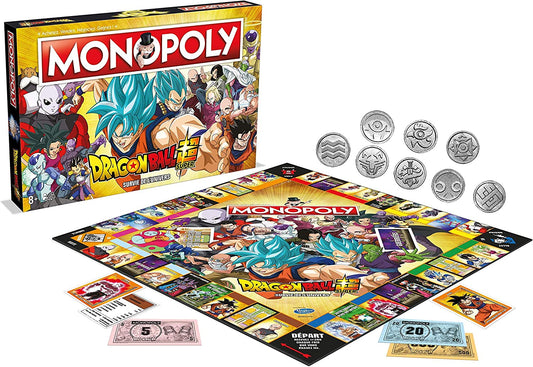 Monopoly dragon ball super jeux de société special manga version francaise