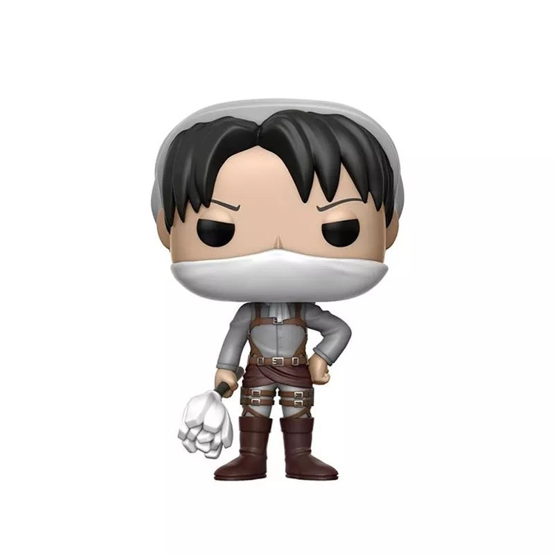 Funko pop l'atraque des titans figurine levi eren ou mikasa