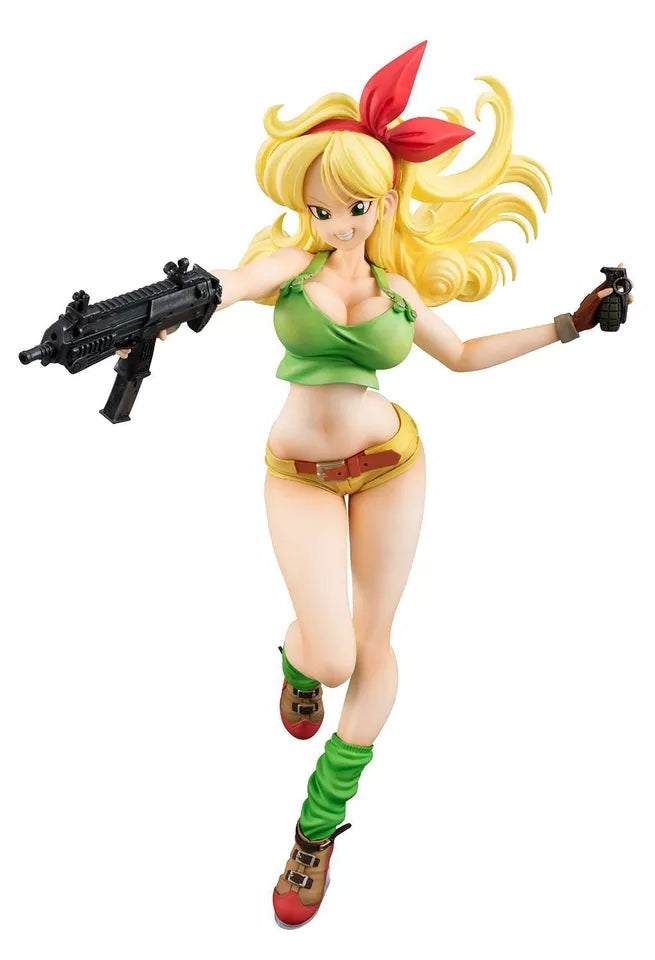 Dragon ball figurine sexy lunch blonde ,bleu ou les deux