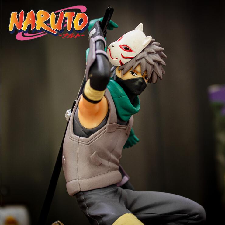 Naruto figurine Hatake Kakashi Statuette PVC Action Figure Anime Naruto Shippuden Kakashi GEM Figurine Collectible Model Toy