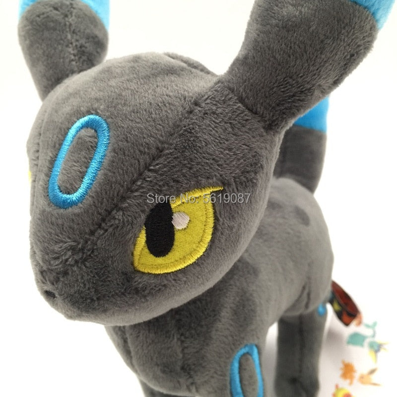 Peluche pokemon toutes les evolutions d'evoli 16-23CM Shiny Umbreon Cartoon Animal Stuffed Peluche For Kids doudou enfant