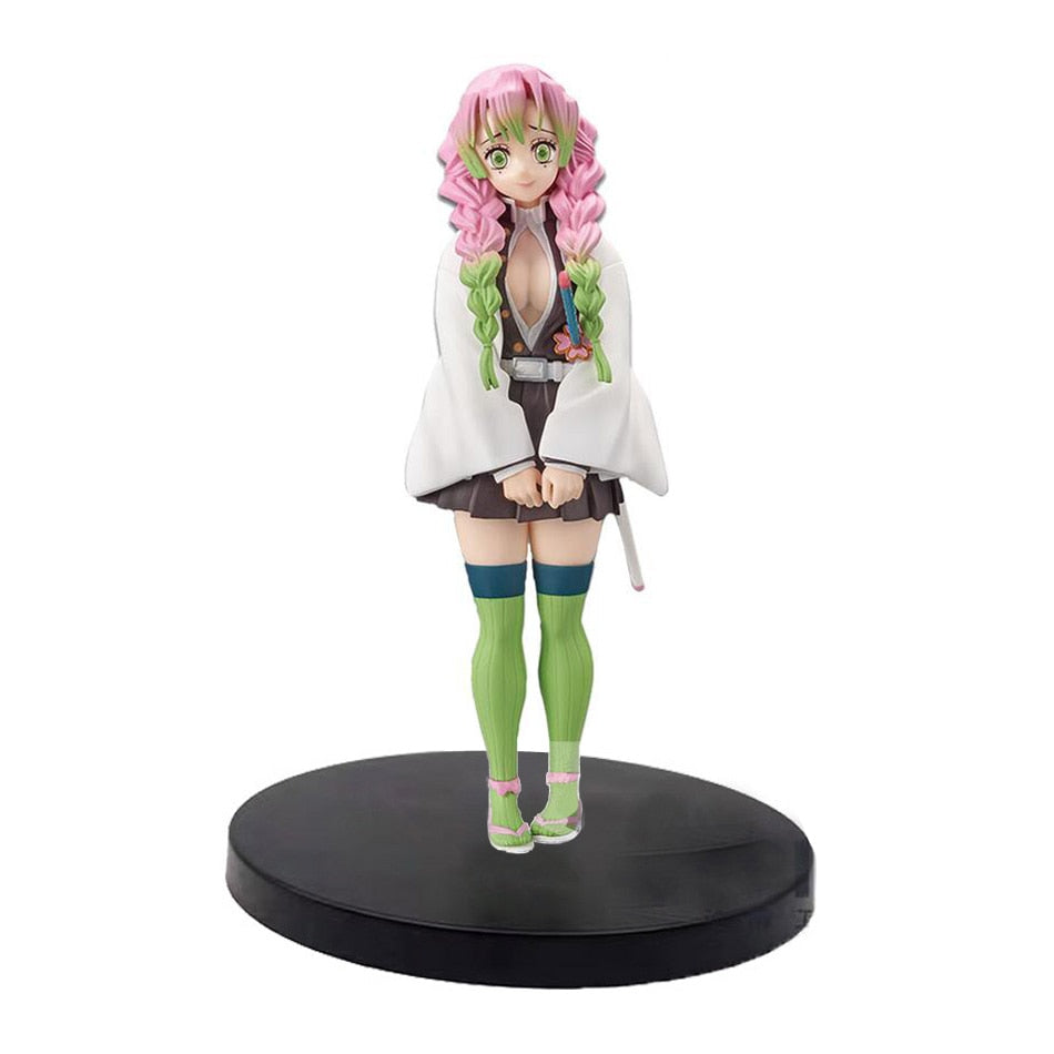 Figurine Demon Slayer Figure Kamado Tanjirou Nezuko Action Figures PVC Model Toys Zenitsu Figurine Inosuke Kimetsu No Yaiba statuette collection manga