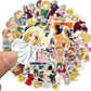 Stickers seven deadly seans 50PCS autocollant set Anime les 7 péchés capitaux Sins Vinyl