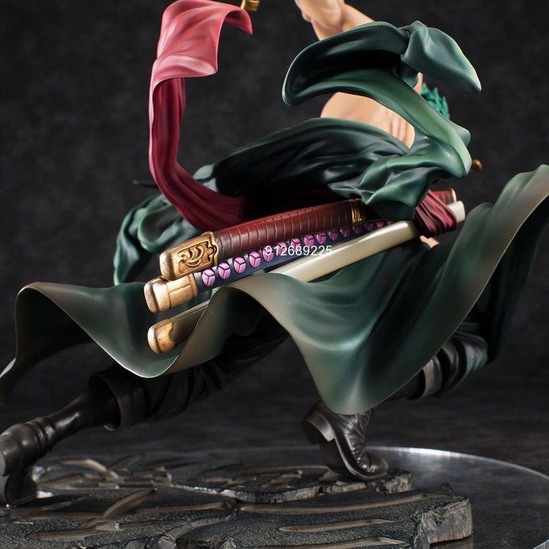 One Piece figurine zoro roronoa Anime Figure GK Roronoa Zoro Action PVC Anime Figurine Model Decoration statuette Collection manga DIY Kids Toys Gift 12CM