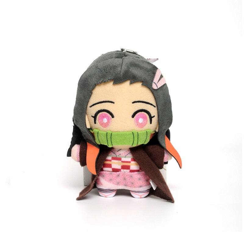 Peluche  Demon Slayer Tomioka Giyu Kamado Tanjiro Kamado Nezuko Agatsuma Zenitsu Plush Toys doudou collection manga