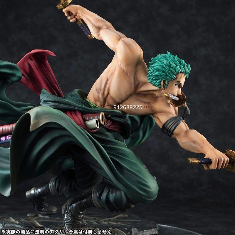 One Piece figurine zoro roronoa Anime Figure GK Roronoa Zoro Action PVC Anime Figurine Model Decoration statuette Collection manga DIY Kids Toys Gift 12CM