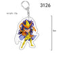 Porte clef Saint Seiya chevalier d'or au choix accessoires gold saints