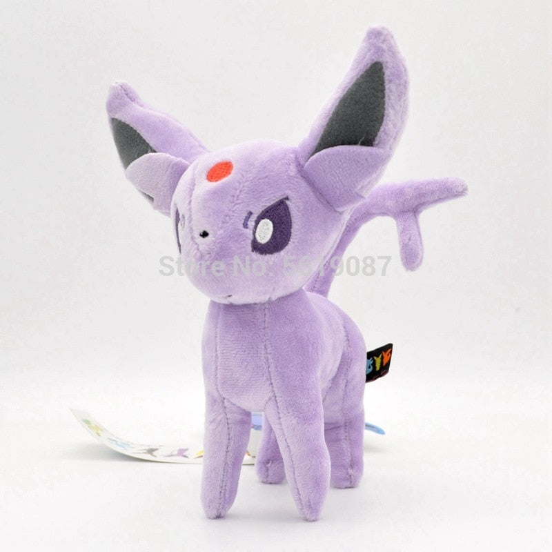 Peluche pokemon toutes les evolutions d'evoli 16-23CM Shiny Umbreon Cartoon Animal Stuffed Peluche For Kids doudou enfant