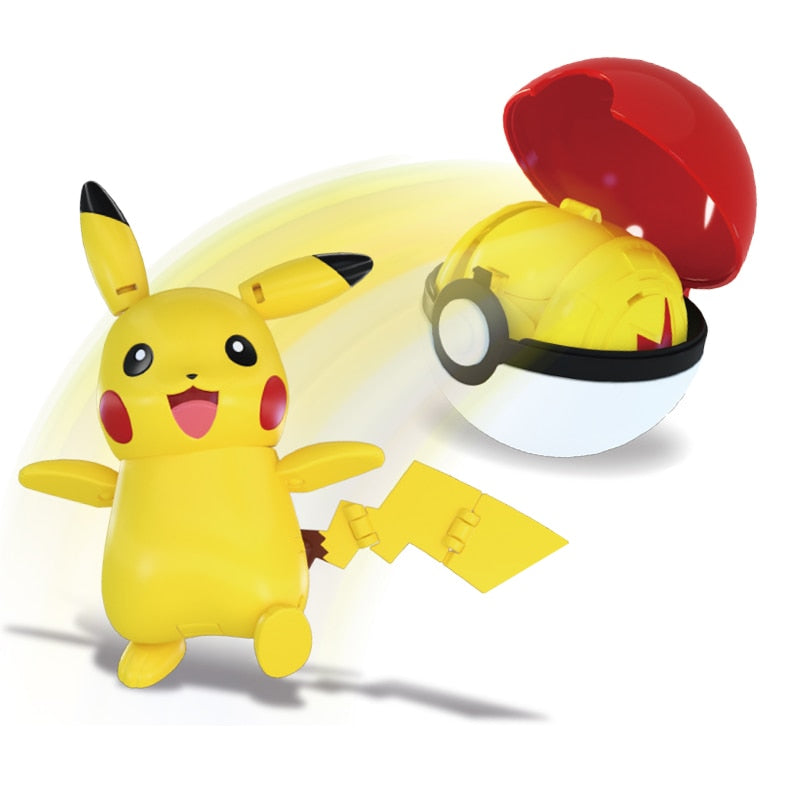 Pokemon figurine retractable dans pokeball avec boite originale