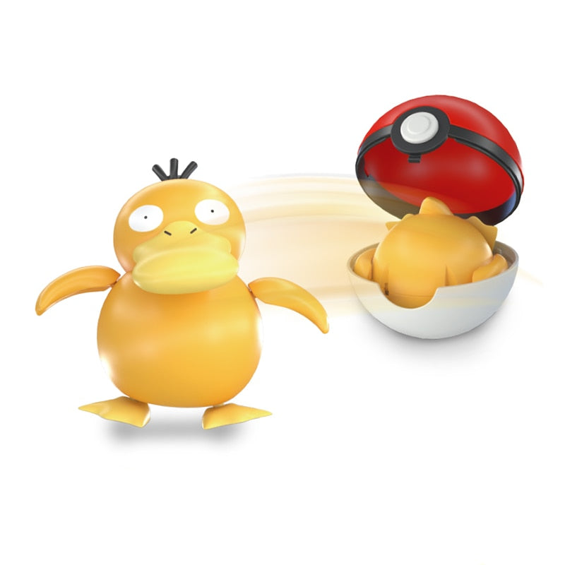 Pokemon figurine retractable dans pokeball avec boite originale