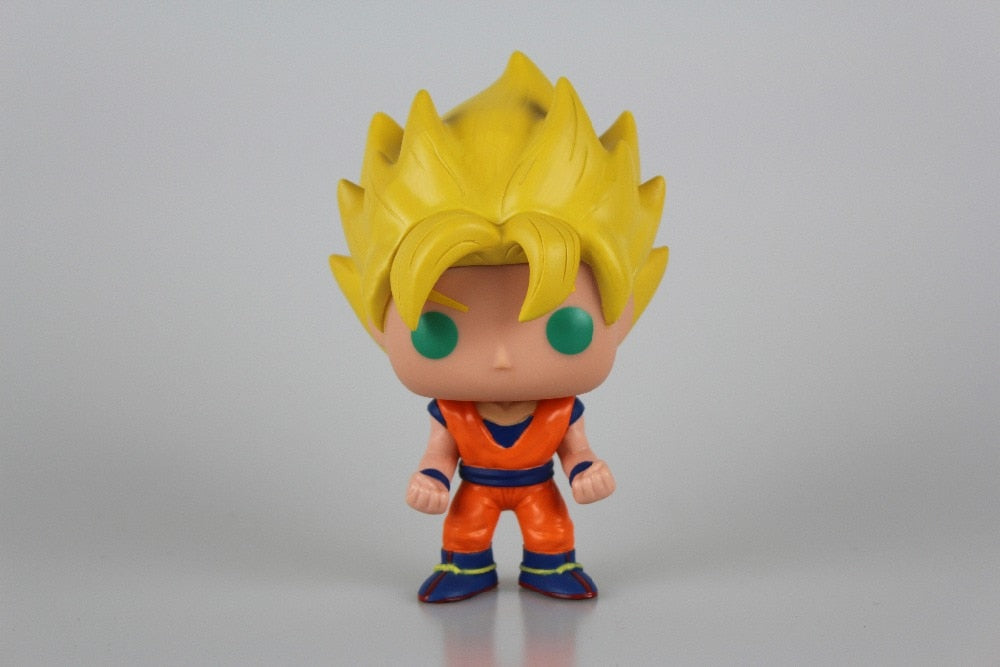 Figurine Dragon Ball style funko pop Toy Son Goku Action Figure Anime Super Vegeta Model Doll Pvc Collection Toys