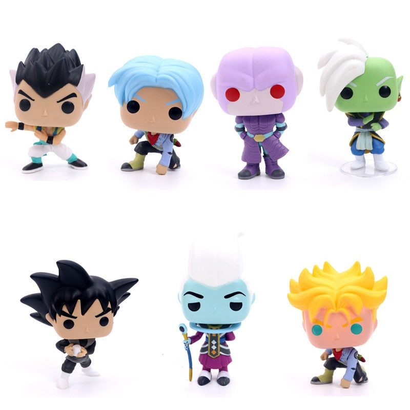 Figurine Dragon Ball style funko pop Toy Son Goku Action Figure Anime Super Vegeta Model Doll Pvc Collection Toys