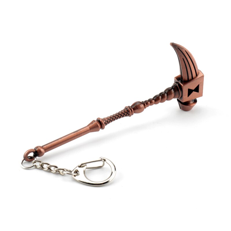 Porte clef  The Seven Deadly Sins arme miniature Weapon Keychains Meliodas Diane Harlequin Nanatsu No Taizai Axe Key Ring Key Chain Key