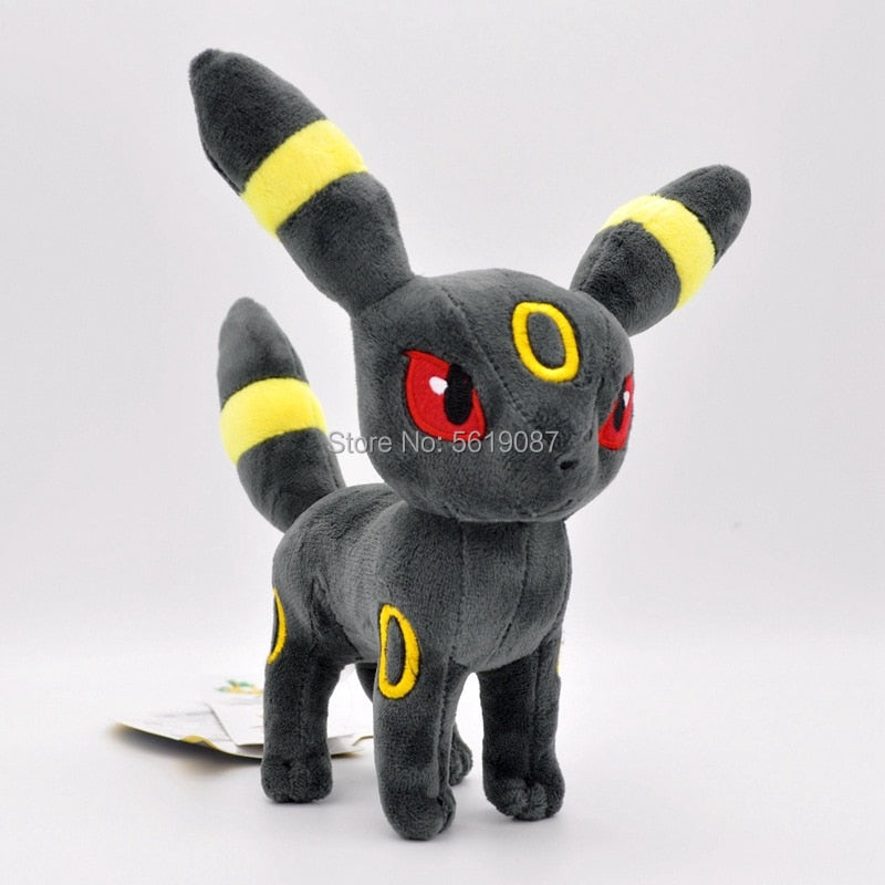 Peluche pokemon toutes les evolutions d'evoli 16-23CM Shiny Umbreon Cartoon Animal Stuffed Peluche For Kids doudou enfant