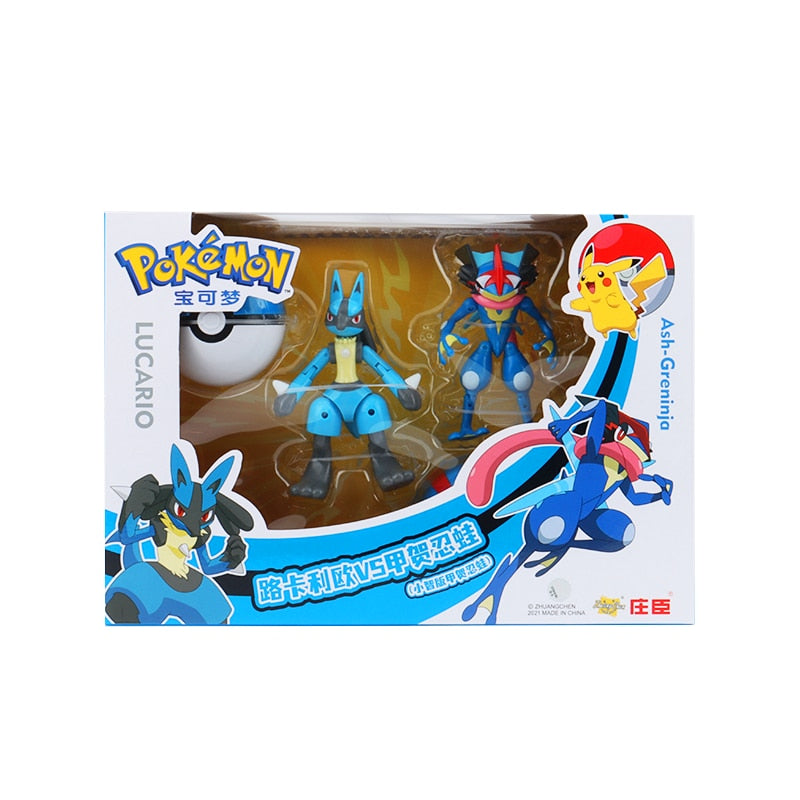 Pokemon figurine retractable dans pokeball avec boite originale