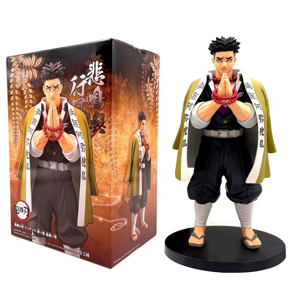 Figurine Demon Slayer Figure Kamado Tanjirou Nezuko Action Figures PVC Model Toys Zenitsu Figurine Inosuke Kimetsu No Yaiba statuette collection manga