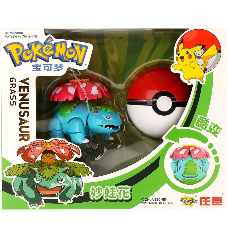 Pokemon figurine retractable dans pokeball avec boite originale