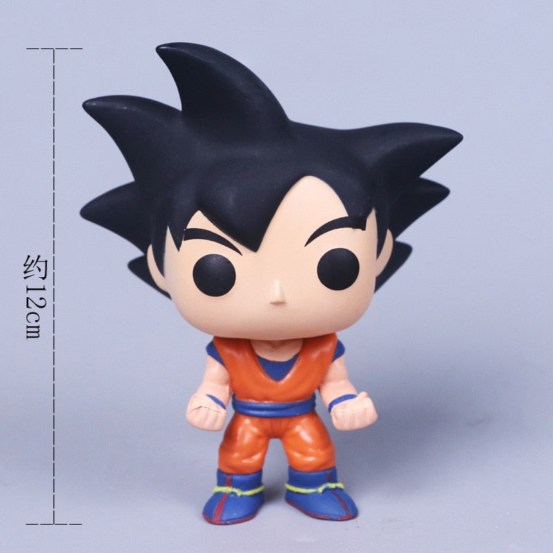 Figurine Dragon Ball style funko pop Toy Son Goku Action Figure Anime Super Vegeta Model Doll Pvc Collection Toys