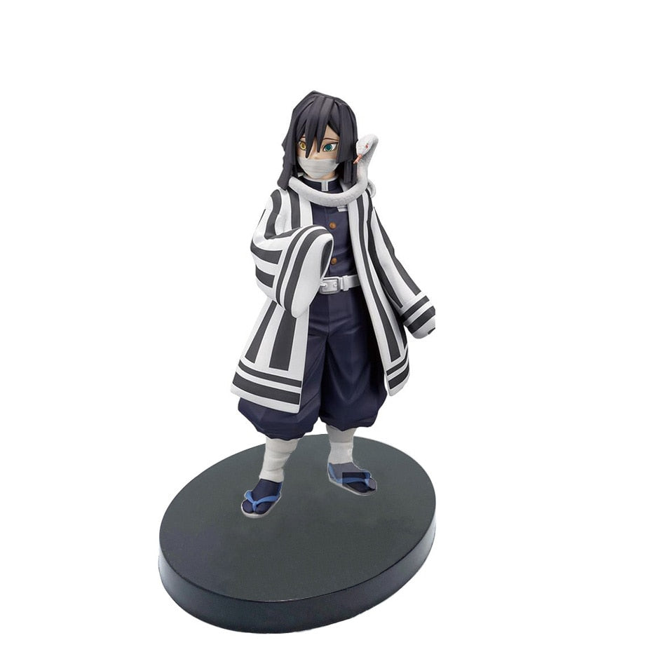 Figurine Demon Slayer Figure Kamado Tanjirou Nezuko Action Figures PVC Model Toys Zenitsu Figurine Inosuke Kimetsu No Yaiba statuette collection manga