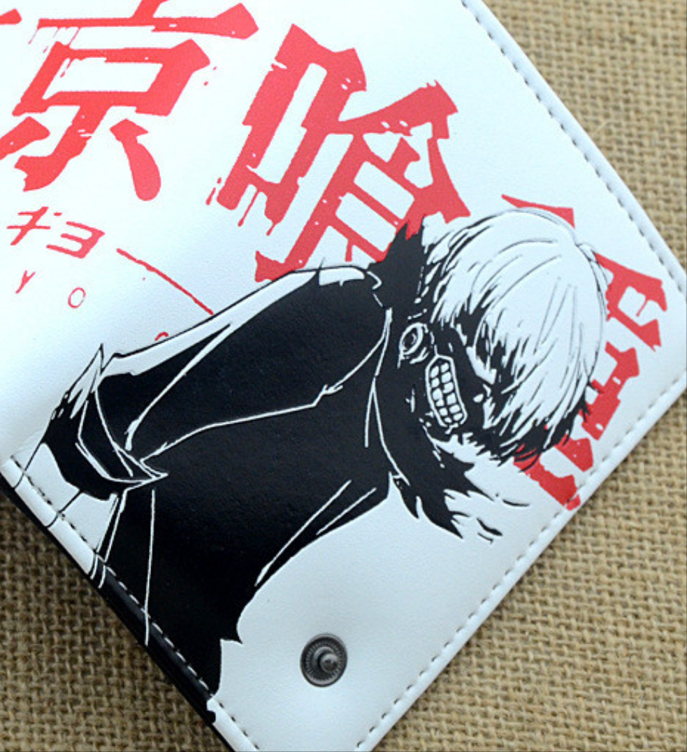 Portefeuille tokyo ghoul porte monnaie ken kaneki