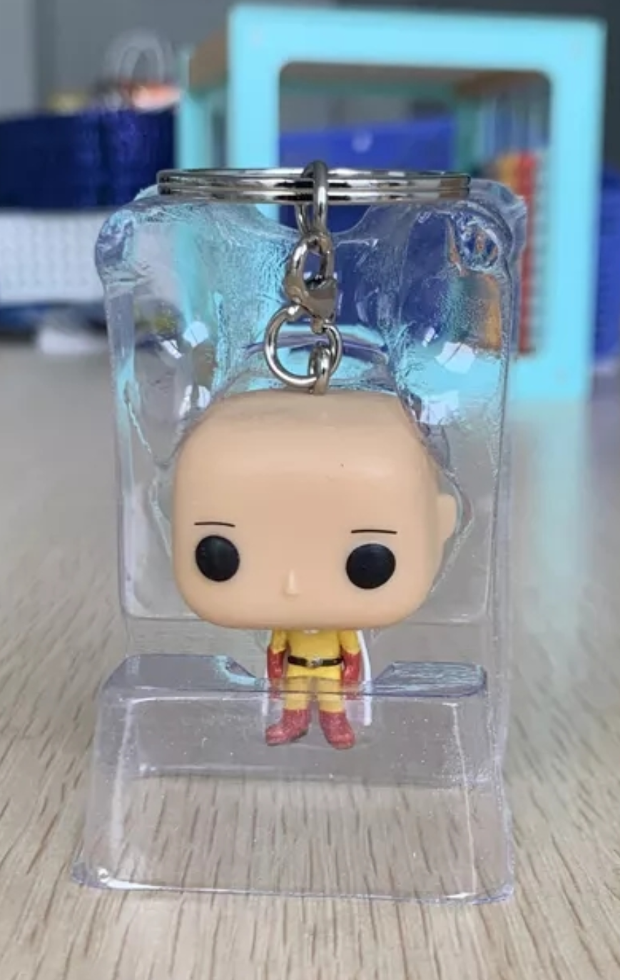 Funko pop pocket saitama porte clef one punch man 5cm