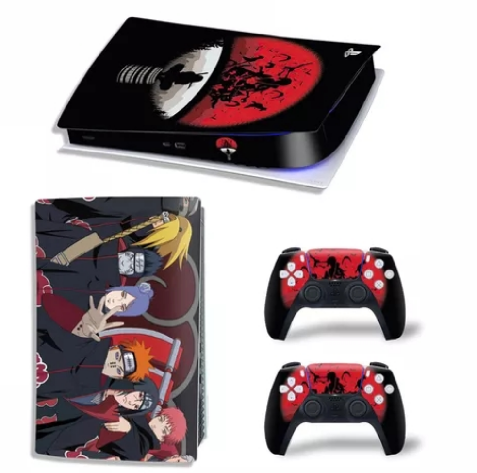 Skin naruto pour playstation 5 autocollant vinyle pour manette et console