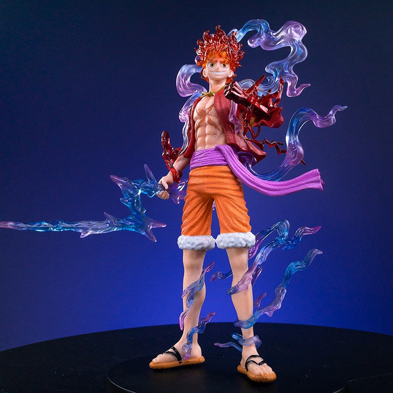 Anime One Piece  figurine Luffy GEAR 5 Figurine 18CM  statuette collection manga Action Figures Collectible Model Toys