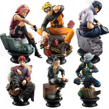 Figurines Naruto Sakura Action Figures Uchiha Gaara Kakashi Model PVC Anime Figurines  Decoration Collection manga