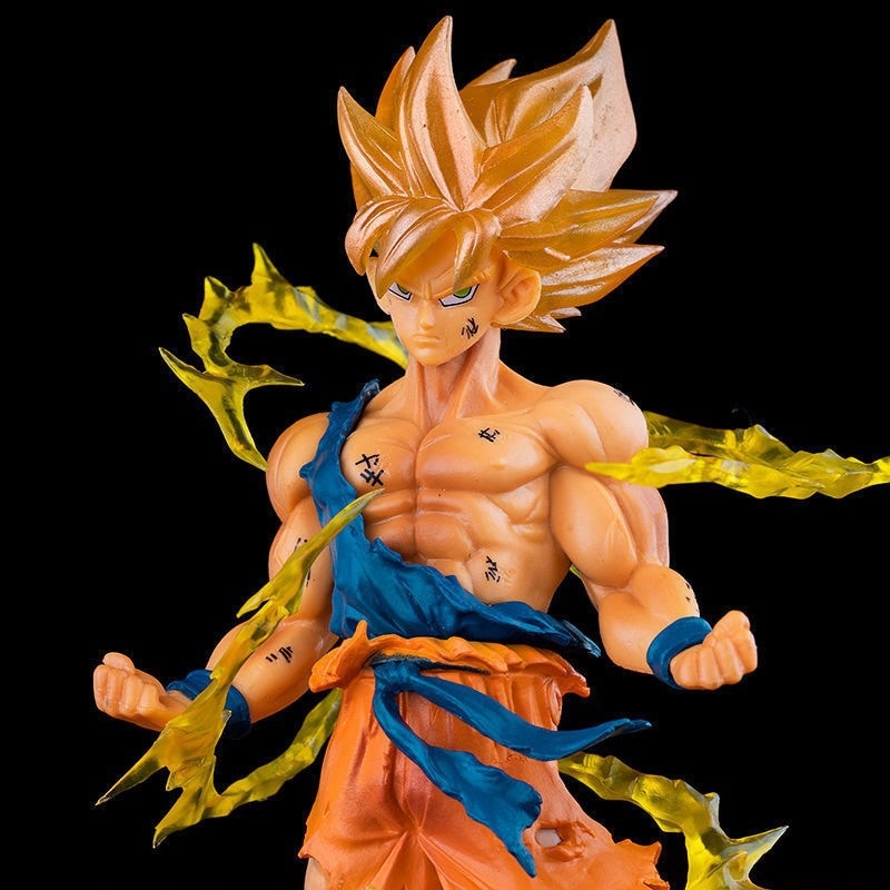 Figurinec Son Goku Super Sayan 16 cm Figure Anime Dragon Ball Goku DBZ Action Figure Model Gifts Collectible Figurines