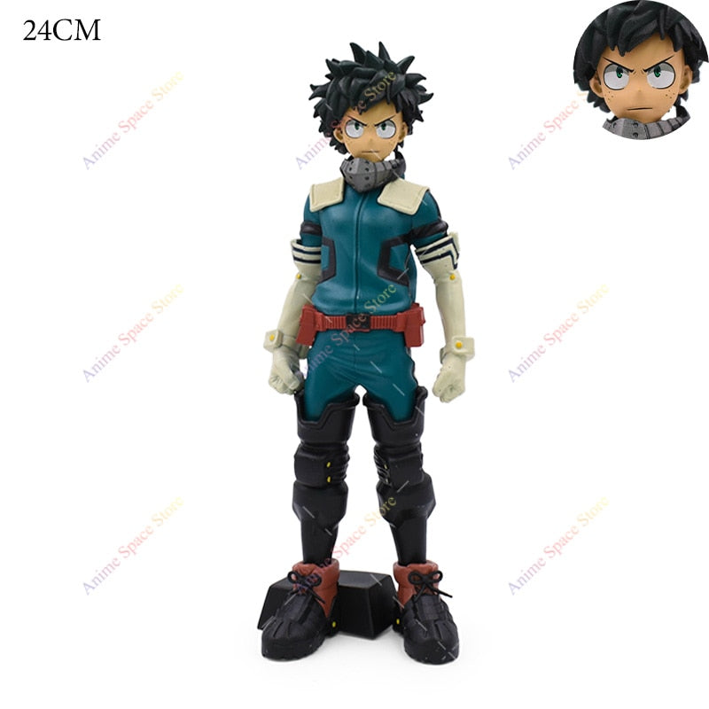 Figurine My Hero Academia Izuku Midoriya Shouto Todorok Bakugou Cross my body PVC Action Amazing Hero Toys statuette collection manga entre 16 et 24cm