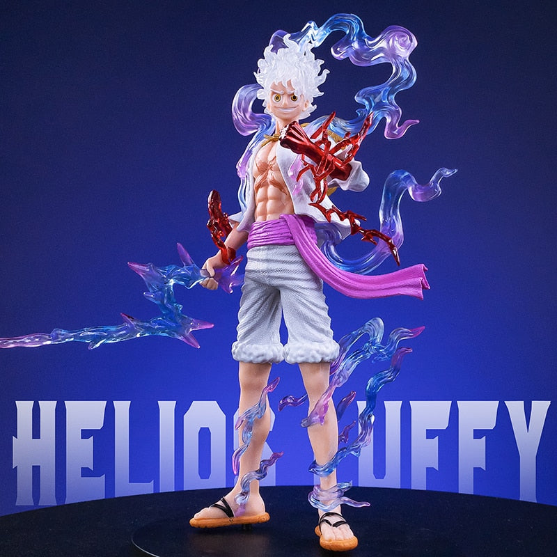 Anime One Piece  figurine Luffy GEAR 5 Figurine 18CM  statuette collection manga Action Figures Collectible Model Toys