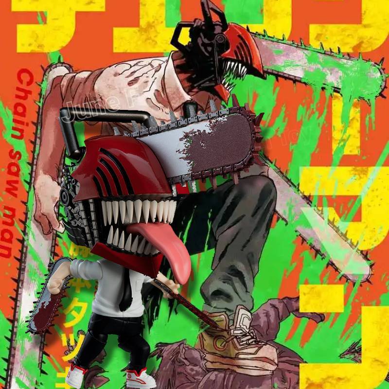 Figurine Chainsaw Man denji power Figure Denji Action Figure Chainsaw Man Power Anime Figure Collection manga