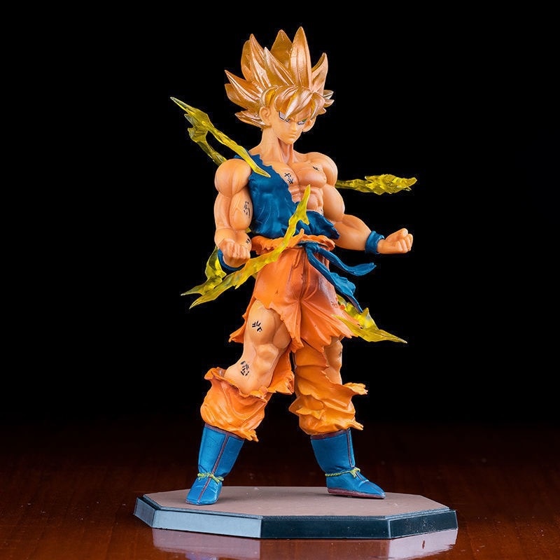 Figurinec Son Goku Super Sayan 16 cm Figure Anime Dragon Ball Goku DBZ Action Figure Model Gifts Collectible Figurines