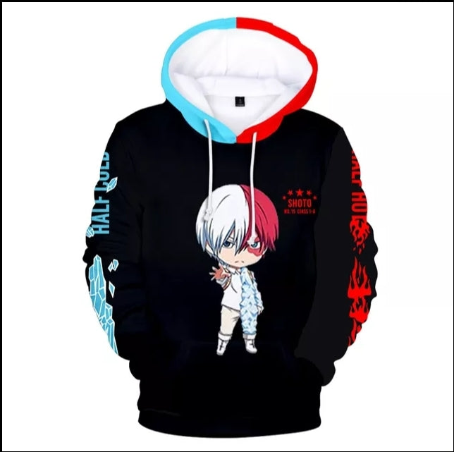 Pull demon slayer  sweat a capuche tanjiro nezuko kamado shoto