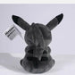 Pokemon peluche pikachu black 25 cm doudou