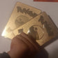 Pokemon cartes metal version francaise 12 pieces