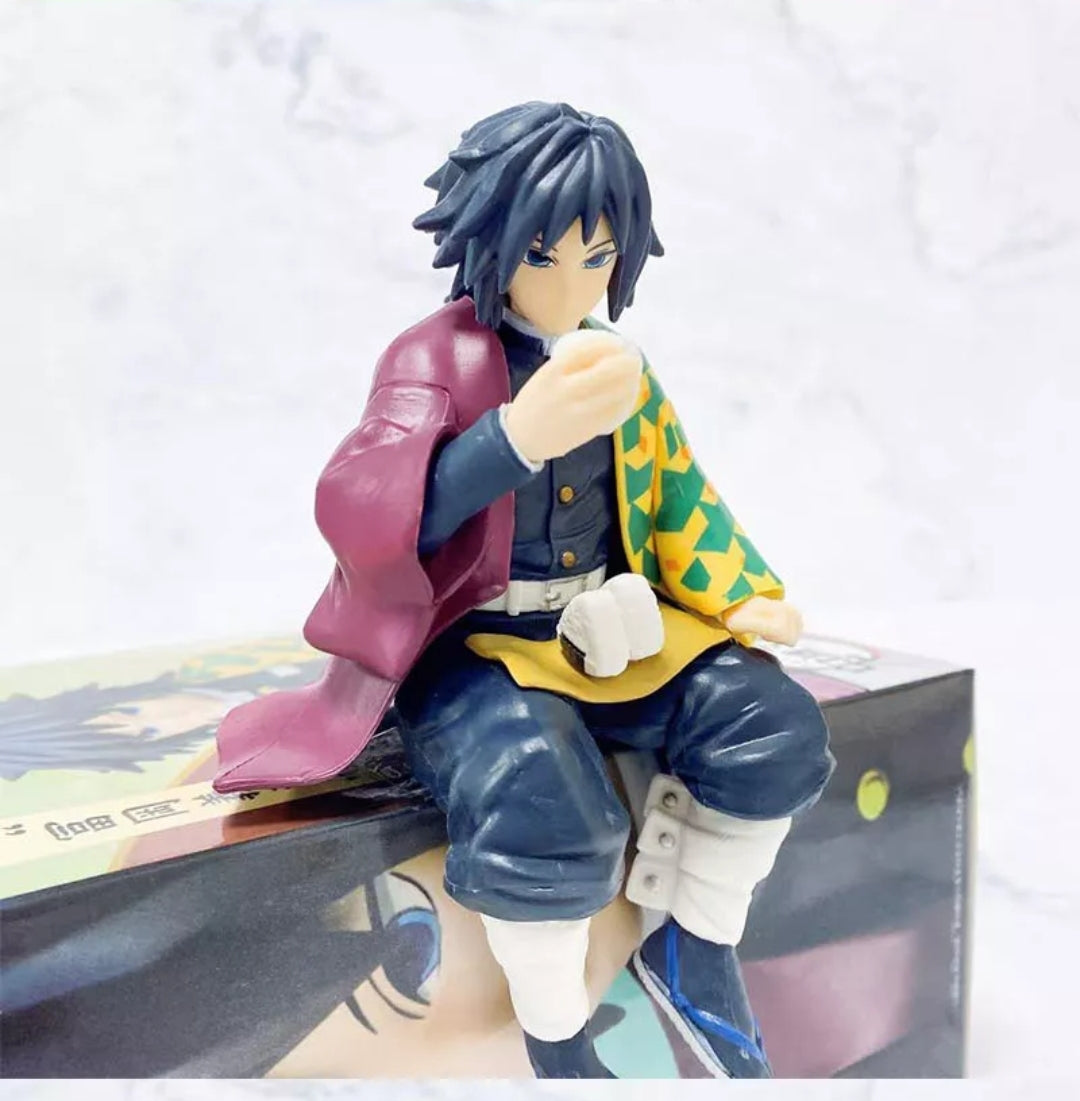 Figurine demon slayer assis statuette decoration collection manga