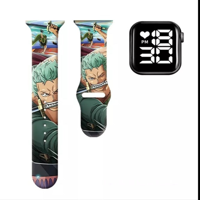 Montre one piece numerique led
