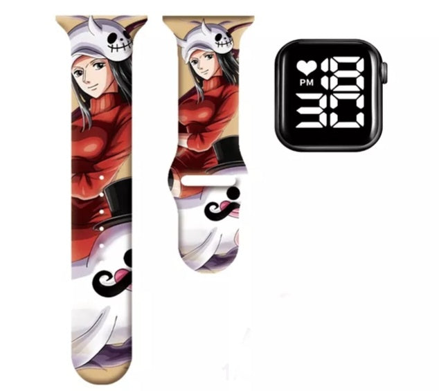 Montre one piece numerique led