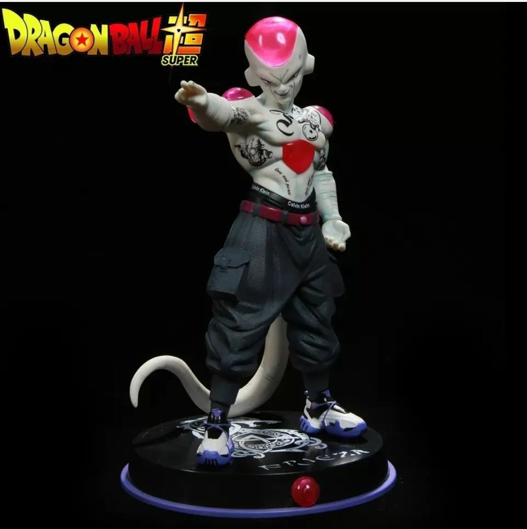 Dragon ball figurine freezer gangster hip hop tatoué 26cm