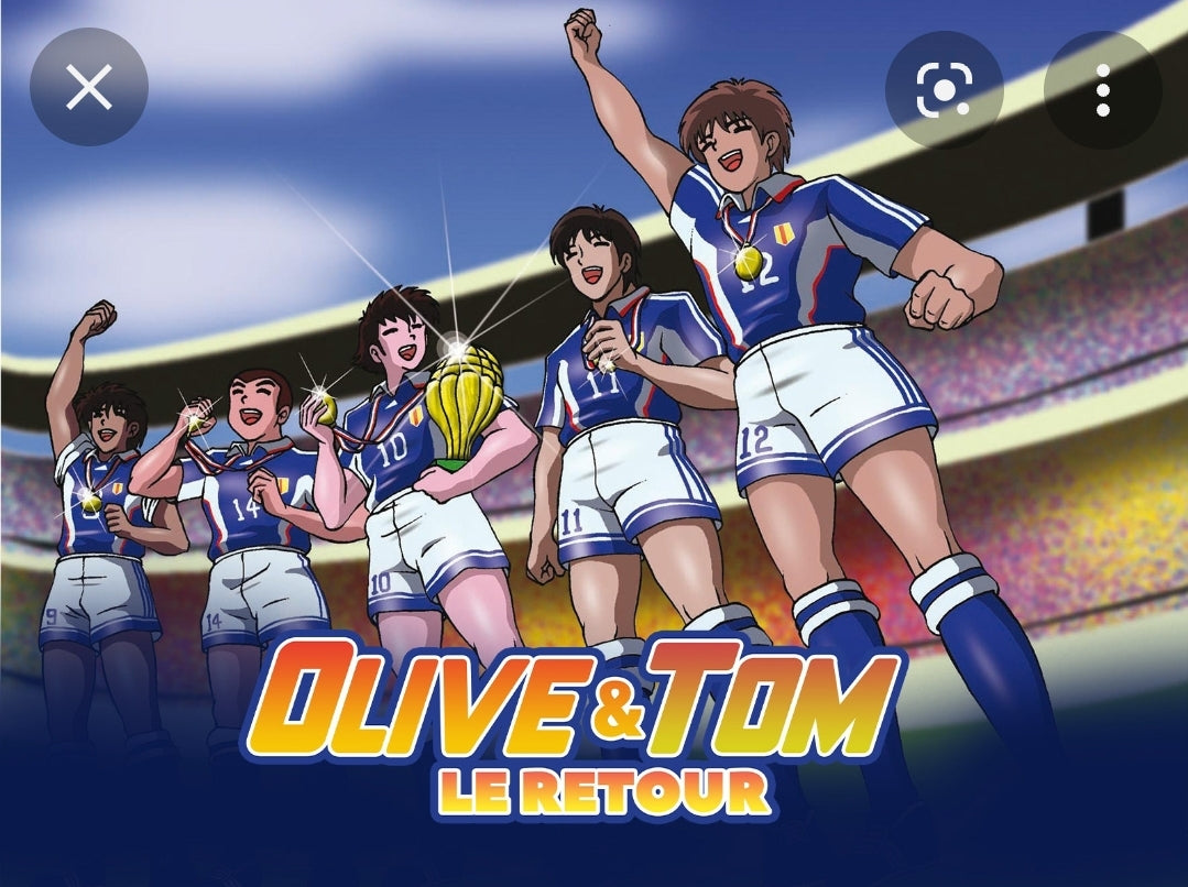 Dvd olive et tom le retour coffret 10 dvd l'integrale de la nouvelle serie captain tsubasa